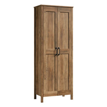Sauder Two-Door Storage Cabinet, Rural Pine Finish