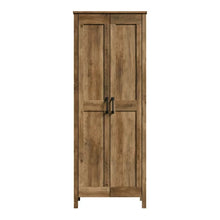 Sauder Two-Door Storage Cabinet, Rural Pine Finish