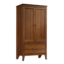 Sauder Carson Forge Armoire, Washington Cherry Finish
