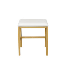 UBesGoo Vanity Table Set with Lighted Mirror, Makeup Table with Drawers, Dressing Vanity Tables, Dresser Desk for Girls, Women, White