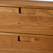 Desert Fields Sonoma 6-Drawer Solid Wood Dresser, Caramel