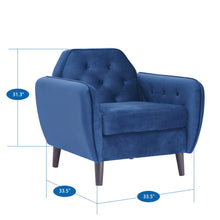 Nova Accent Chair - Blue
