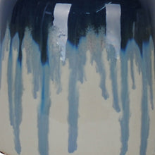 Better Homes & Gardens Ceramic Table Lamp, Ombre Blue Drip Glaze Finish