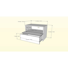 Nexera Malaga Platform Storage Bed Set - White