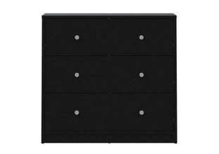 Tvilum Studio Collection 3-Drawer Dresser, Coffee