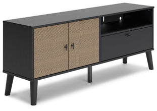 Signature Design by Ashley Charlang Modern TV Stand, Fits TVs up to 63