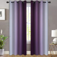 Yakamok Purple Curtain for Bedroom/Light Blocking Room Darkening Window Drapes 2 Panels