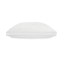 SensorPEDIC Luxury Dual Comfort Reversible Standard Bed Pillow with 400 Thread Count Cotton Cover - 2 Pack
