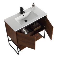Fine Fixtures - Bathroom Vanity And Sink, Knob Free Design - Urbania Collection