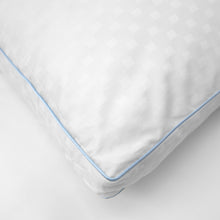 SensorPEDIC Luxury Dual Comfort Reversible Standard Bed Pillow with 400 Thread Count Cotton Cover - 2 Pack