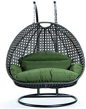 LeisureMod 2 Person Hanging Double Swing Chair