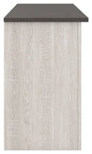 Signature Design by Ashley Dorrinson Farmhouse TV Stand with Fireplace Option, Fits TVs up to 58