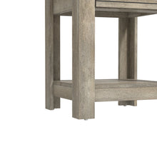 Addison Farmhouse 1 Drawer Nightstand, Set of 2, Driftwood Gray