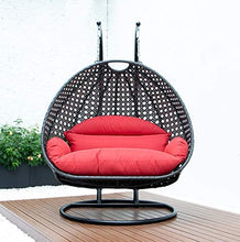 LeisureMod 2 Person Hanging Double Swing Chair