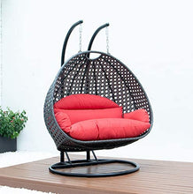 LeisureMod 2 Person Hanging Double Swing Chair