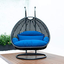 LeisureMod 2 Person Hanging Double Swing Chair