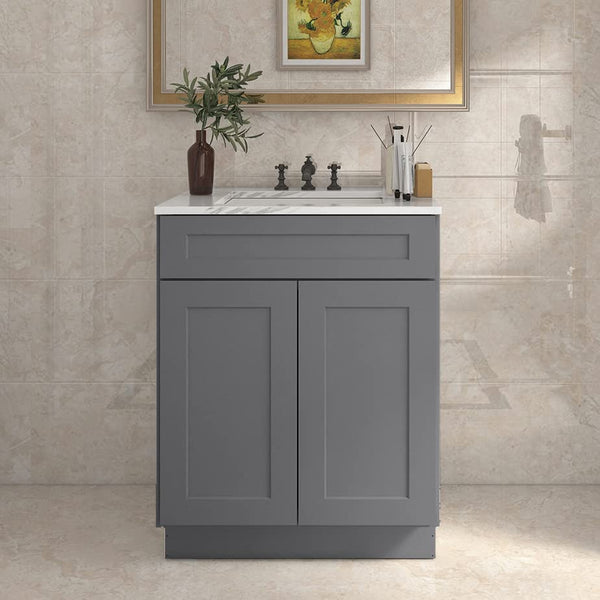 Lovmor 27" Bathroom Vanity Sink Base Cabinet