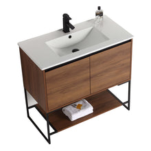 Fine Fixtures - Bathroom Vanity And Sink, Knob Free Design - Urbania Collection