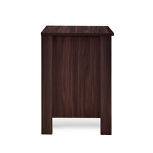 Noble House Hysham 3 Piece Double Dresser and Nightstand Set, Walnut