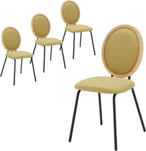 Caster Velvet Gilding Kitchen Dining Chairs Set of 2,Modern Industrial Upholstered Mid Century Metal Dining Chair for Dining Room Chairs Wood Round Back Dining Chair Indoor Small Place White ,18