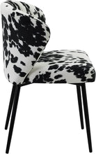 HULALA HOME Velvet Modern Small Armless Accent Chair with Gold Metal Legs, -Yellow