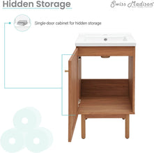 Swiss Madison SM-BV661 Bathroom Vanity, Oak
