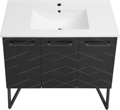 Swiss Madison Well Made Forever SM-BV261B Vanity, Black