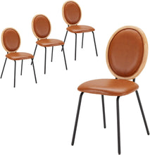 Caster Velvet Gilding Kitchen Dining Chairs Set of 2,Modern Industrial Upholstered Mid Century Metal Dining Chair for Dining Room Chairs Wood Round Back Dining Chair Indoor Small Place White ,18