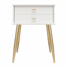 Little Seeds Valentina 1 Drawer Nightstand, White