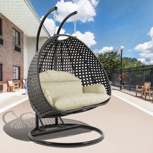 LeisureMod 2 Person Hanging Double Swing Chair