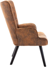 Dolonm Velvet Accent Chair Modern Tufted Button Wingback Vanity Chair with Arms Upholstered Tall Back Desk Chair with Solid Wood Legs for Living Room Bedroom Waiting Room(Teal)