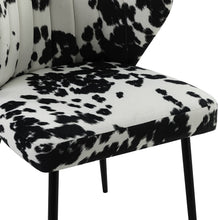 HULALA HOME Velvet Modern Small Armless Accent Chair with Gold Metal Legs, -Yellow