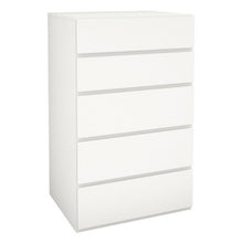 Nexera Malaga Platform Storage Bed Set - White