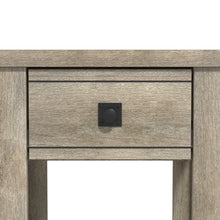 Addison Farmhouse 1 Drawer Nightstand, Set of 2, Driftwood Gray