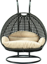 LeisureMod 2 Person Hanging Double Swing Chair