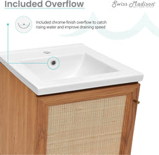 Swiss Madison SM-BV661 Bathroom Vanity, Oak