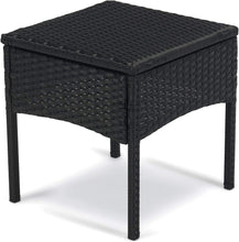 MOOWIND Balcony Furniture Front Porch Bistro,Conversation Set Rattan Wicker
