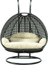 LeisureMod 2 Person Hanging Double Swing Chair