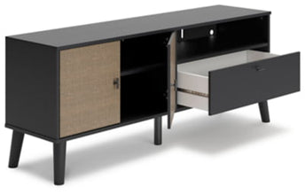 Signature Design by Ashley Charlang Modern TV Stand, Fits TVs up to 63
