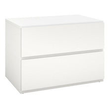 Nexera Malaga Platform Storage Bed Set - White