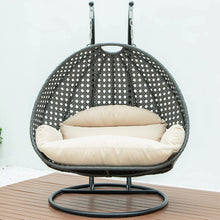 LeisureMod 2 Person Hanging Double Swing Chair