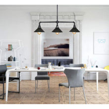 Daniels 3 - Light Kitchen Island Linear Pendant