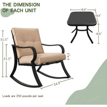 Gros Square 2 - Person Bistro Set with Cushions