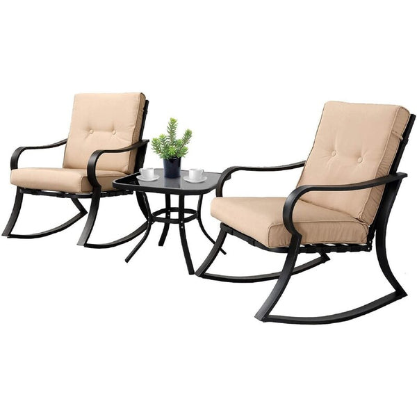 Gros Square 2 - Person Bistro Set with Cushions