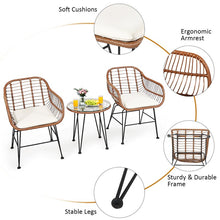 Leominster Round 2 - Person 20'' Long Bistro Set with Cushions