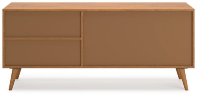 Signature Design by Ashley Thadamere Large TV Stand, Brown
