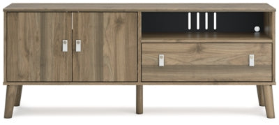 Signature Design by Ashley Aprilyn Farmhouse Medium TV Stand Fits TVs up to 63