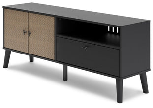 Signature Design by Ashley Charlang Modern TV Stand, Fits TVs up to 63