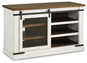 Signature Design by Ashley Wystfield Farmhouse TV Stand Fits TVs up to 48