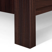 Noble House Hysham 4 Piece Dresser and Nightstand Set, Walnut